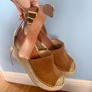 Marc Fisher espadrille wedge sandal